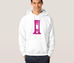 Pink Guillotine Men's Hoodie