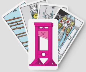 Pink Guillotine Tarot Card Deck